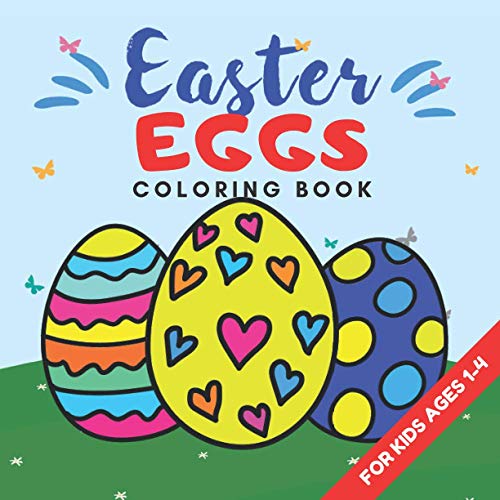 Easter Eggs Coloring Book for Kids Ages 1-4 image 2