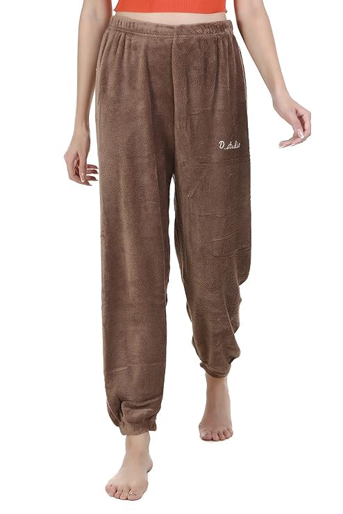 shaperx Women Winter Pyjama Set – Soft Warm Nightwear for Cold Weather-picture-15