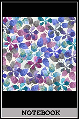Botanical garden IV funny design notebook: 6x9 inch, 120 pages , useful to writing , doodle, diary …………..