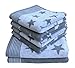 Produktbild Dyckhoff Stars Frottiertuchset, Baumwolle, grau, 36 x 26 x 20 cm, 6-Einheiten