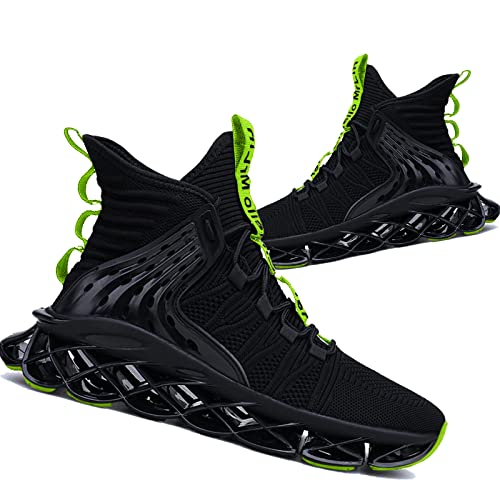 Hello MrLin Men's Running Shoes Non Slip Athletic Tennis Walking Blade Type Sneakers Hip Hop...