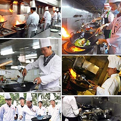 Wok de hierro fino con mango de acero inoxidable miniatura 2