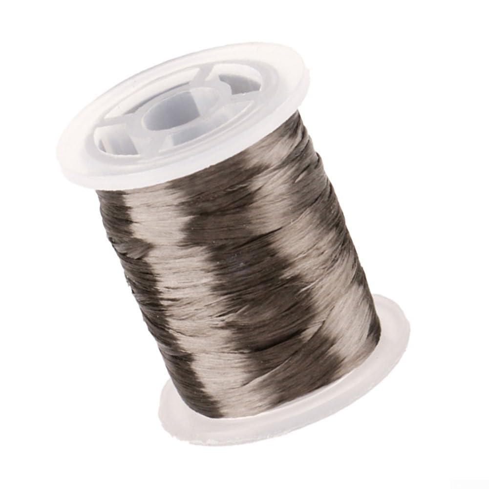 1 fil de construction de canne à pêche de 5 m en fibre de carbone pour fixation d'anneau de guidage et guide de canne à pêche ligne de fixation à œillets adaptée pour la réparation