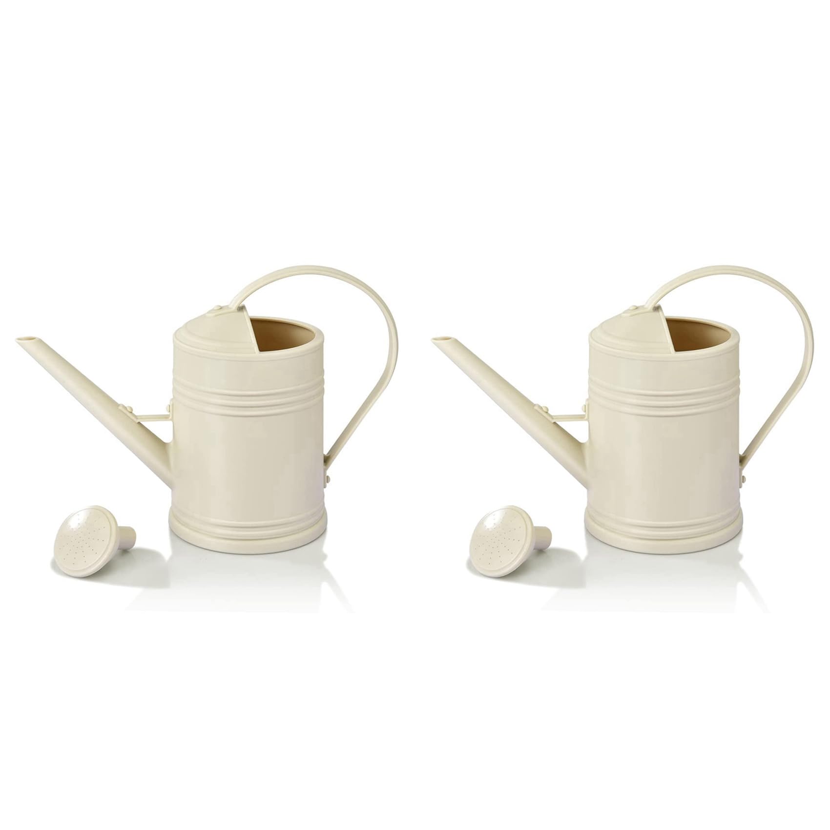 Ctrlzs Beige 2X Watering Can For Indoor Plants, Flower Watering Can Outdoor For House Plants Garden Flower, Indoor Long Spout,