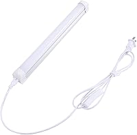 Ledytech 12-Inch 1200LM T8 LED Under Cabinet Light - Warm White 3000K, Linkable Energy-Saving Tube for Kitchen Garage Workshop