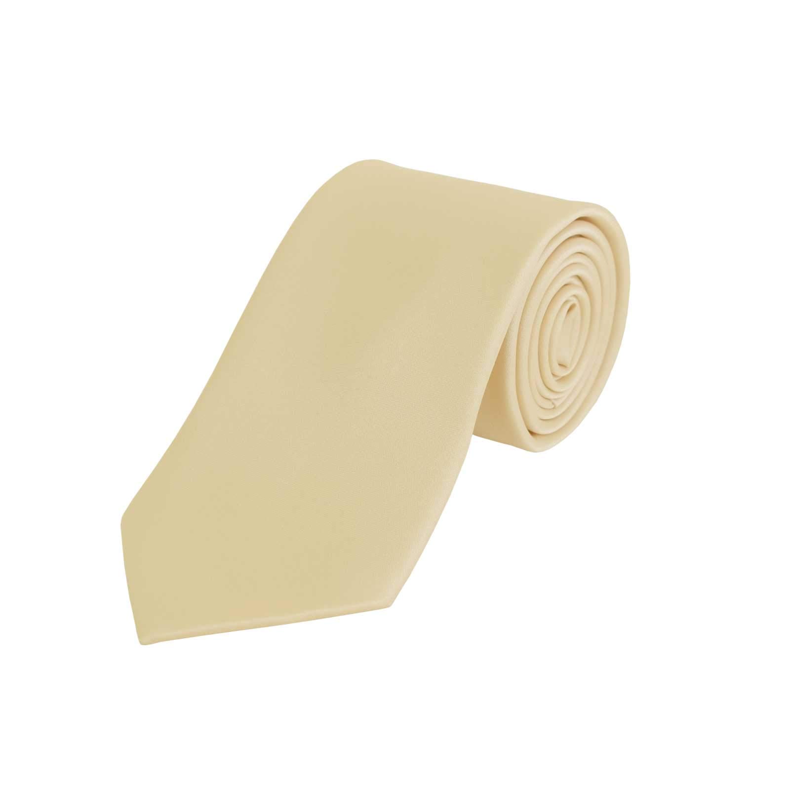 JNJSTELLA'JNJSTELLA Men's Classic Solid Color Necktie 3.15'' Tie'