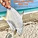 Dovesun Pompano Rigs for Surf Fishing Unique T-Knot Strong Pre-Rigged Pompano Rigs Saltwater Bullet Float(2colors)*2/0 Hook*4PCS