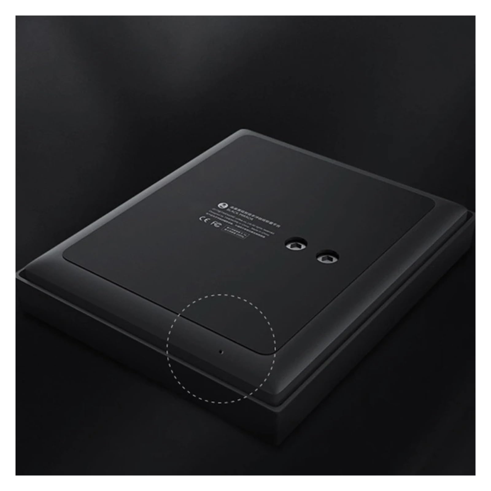 Balance Digitale, Balance à café et expresso, balance électronique avec minuterie automatique, balance de cuisine 0.1g / 2kg(Zwart)
