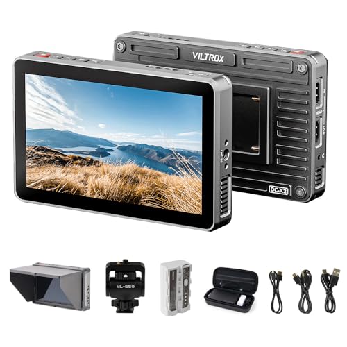 VILTROX DC-X2 カメラ フィールドモニター 6インチ Amazon | VILTROX DC-X2 高輝度2000nits カメラ フィールド