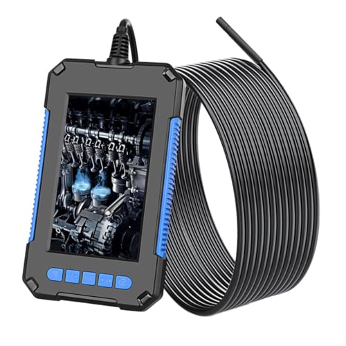 PRETYZOOM Automotive Camera 3'' Screen Borescope Multi-Purpose Pipeline Inspection Tool