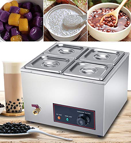 Aocay Elektrisch Speisenwärmer Edelstahl Buffetwärmer Catering Warmhaltebehälter für Speisen, Speisewärmer Dampftisch… – Bild 3