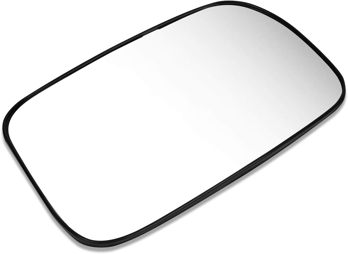 DNA Motoring OEM-MG-0471 8793147100 OE Style Right Side Heated Mirror Glass Compatible with 2004-2009 Prius