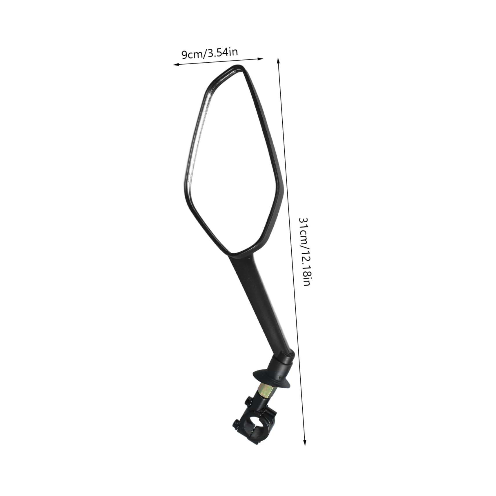 BESPORTBLE 3sets Specchietto Retrovisore Per Bicicletta Di Specchietti Regolabili Con Montaggio Facile Sicurezza Ottimale Per Bici Da Montagna e Monopattini Elettrici Design Ergonomico e Alta