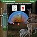 2 Pack Trip Alarm, Perimeter Trip Alarm, 12 Gauge Camping Trip Wire Alarm Device with 4pcs Screws& Extension Chain, Early Warning Security System for Outdoor and Property Safety/ Bear Deterrent
