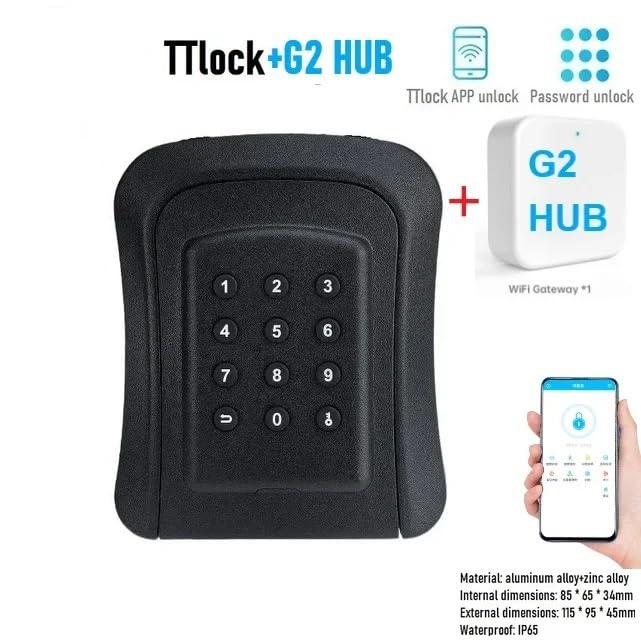 Inteligentna skrzynka na klucze z hasłem bezkluczykowy inteligentny zamek do drzwi IP65 wodoodporny (K01 TT Box HUB)