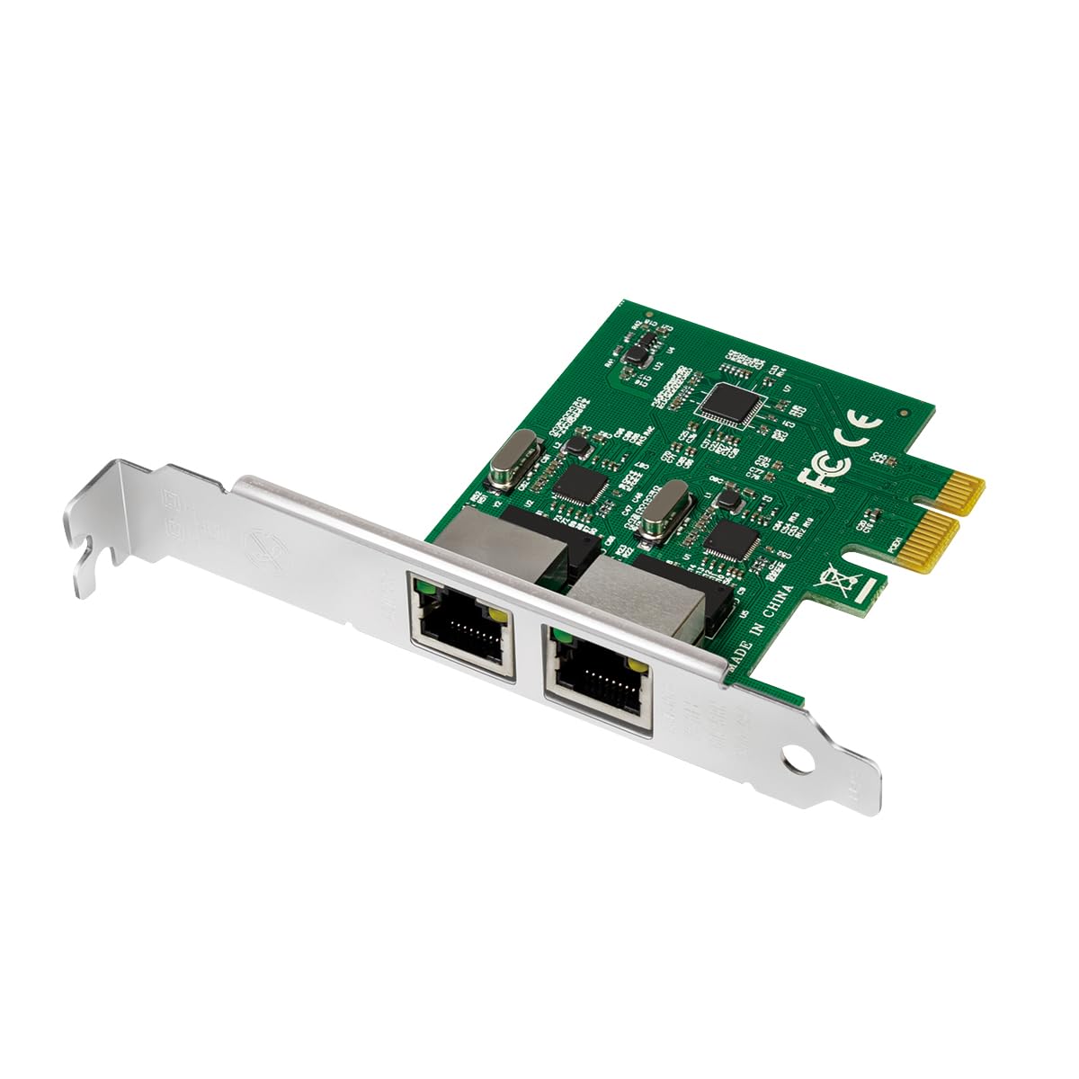 LogiLink PC0075 PCI Express Card with 2 Port Gigabit LAN