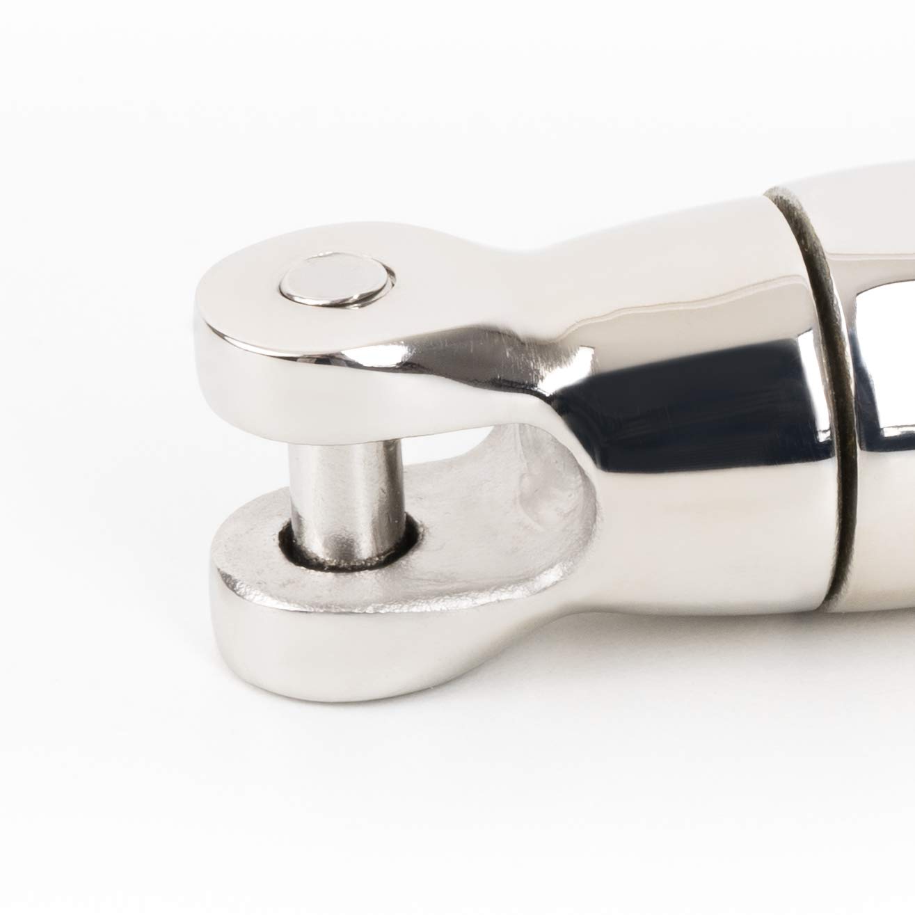 Edelstahl Ankerwirbel Ankerverbinder 6mm bis 8mm | INOX 316, Asis 316, Nirosta | zweiteilig mit Drehgelenk zum Verbinden von Anker und Ankerkette