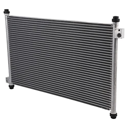 Viraze Aluminum Condenser Fits 2.3L L4 Ac4900 (Silver) #TOP4
