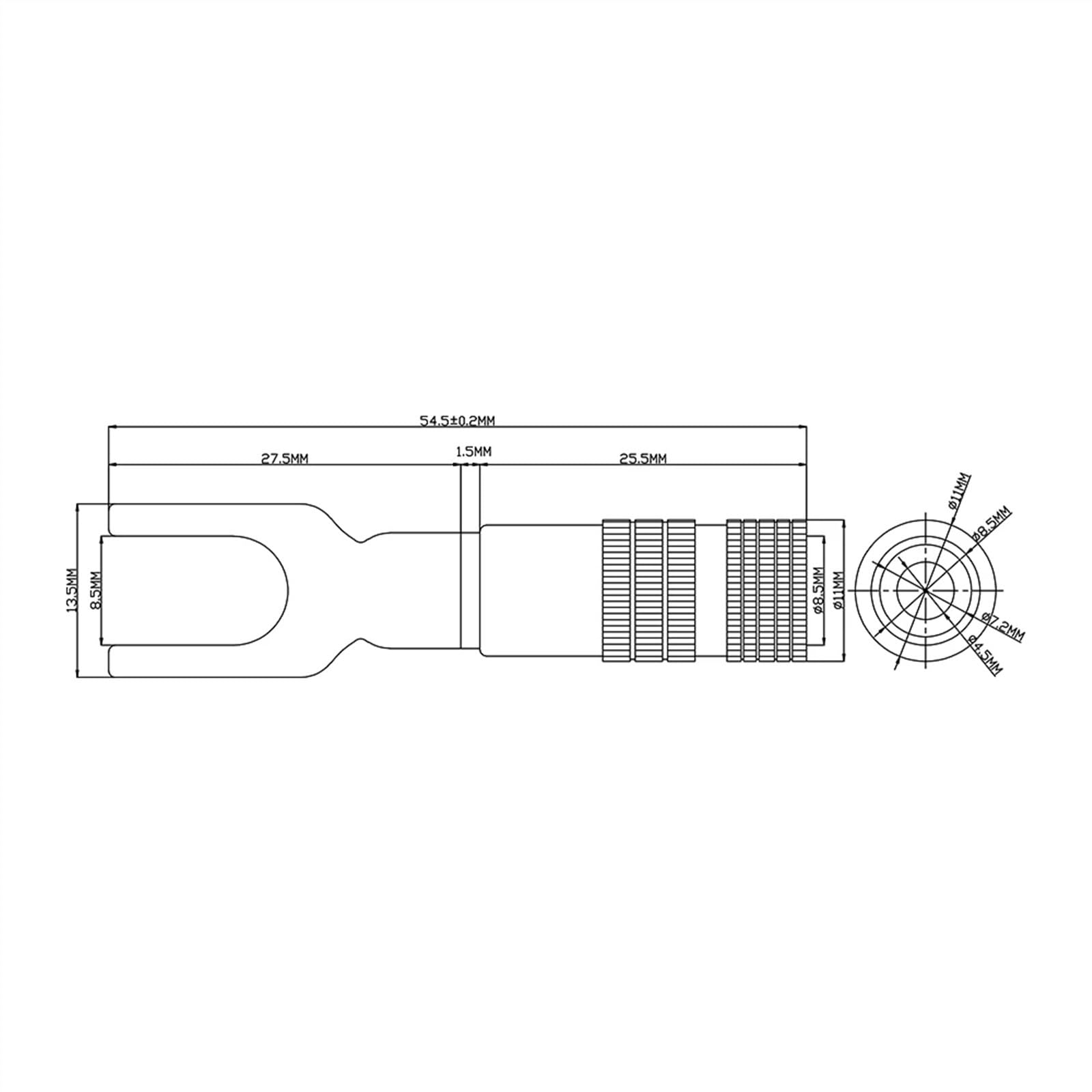 Bananenstecker, 12 Paar, Audio-Lautsprecherstecker mit Schraubverschluss, 24 Karat vergoldet, 4 mm Bananenstecker mit Schraubensicherung (24 Stück)