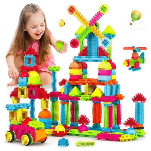 obakaer Stickle Bristle Building Blocks Bricks 108PCS Toys for 3 4 Year Old
