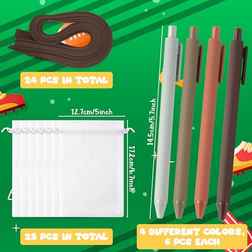 50% Off Football Sticky Notes & Pen Gift Set - 24 Packs
