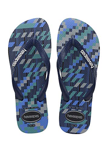 Chinelo Trend, Havaianas, Masculino, Preto/Marinho, 43/44