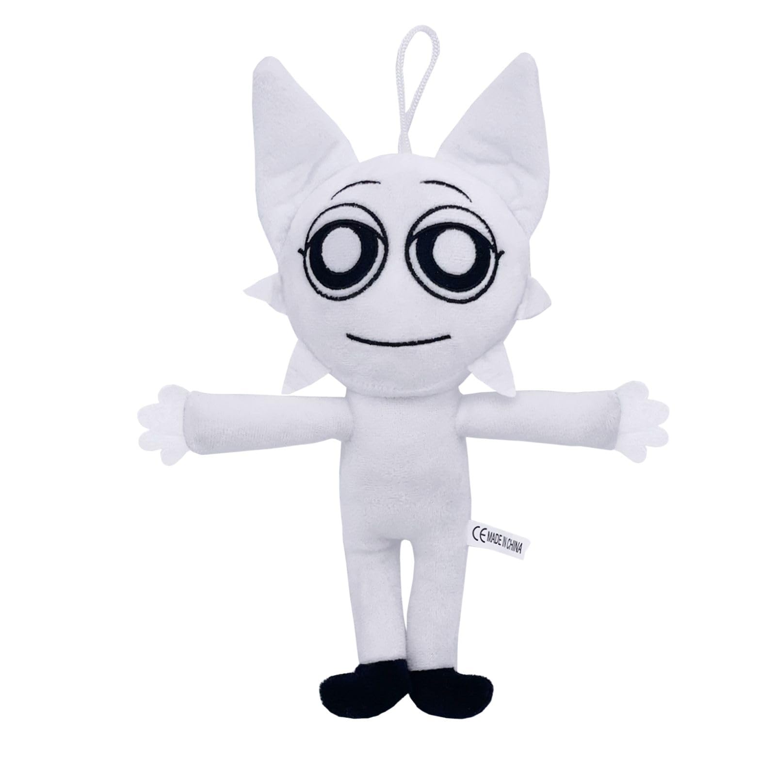 Benolls Sprunki Plushies Merch,Sprunki Plush Toys,Cute Soft Stuffed Animal Pillow Figure Doll Christmas Birthday Gifts for Fand Adult Kids (White Plush) โ image 1