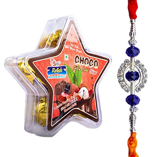 Sfp Relish Rakshabandhan Chocolates | Rakhi With Chocolate Inside Litchi Jelly Star Gift Box (B09B28QZ7J) Amazon Price History, Amazon Price Tracker