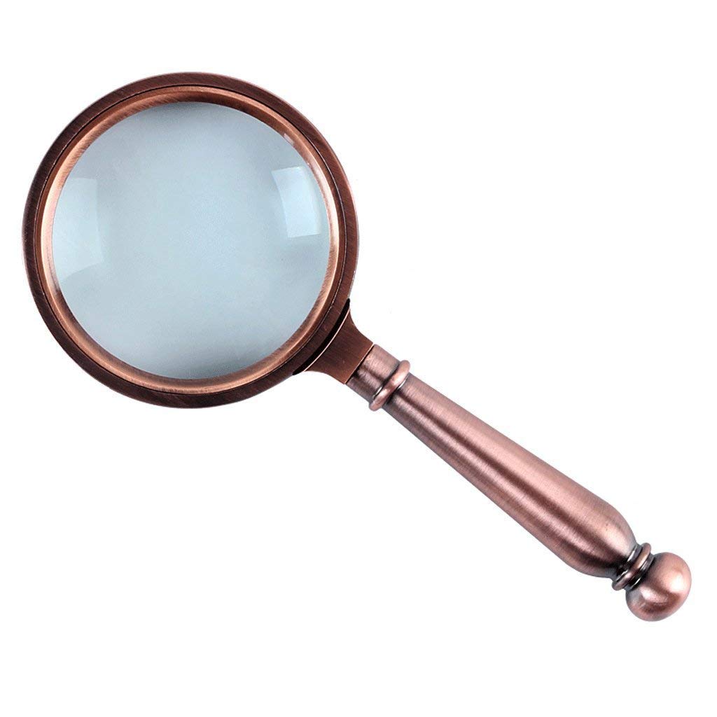 SaryEdge Magnifying Glass,Educational,Research, Reading Aids Magnifiers Handheld 10X High Magnification Portable Detachable,