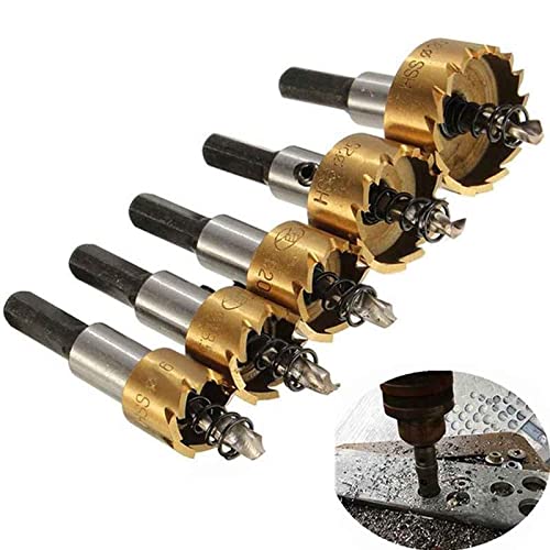 Juego de Brocas HSS 5 Piezas Metal 16-30 mm miniatura 6