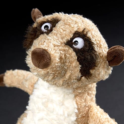 sigikid Pluszowe zwierzątko Muru Muru, BeastsTown dla dzieci i dorosłych, do kolekcjonowania, prezentowania, zabawy, przytulania, beżowe/białe/surykatki
