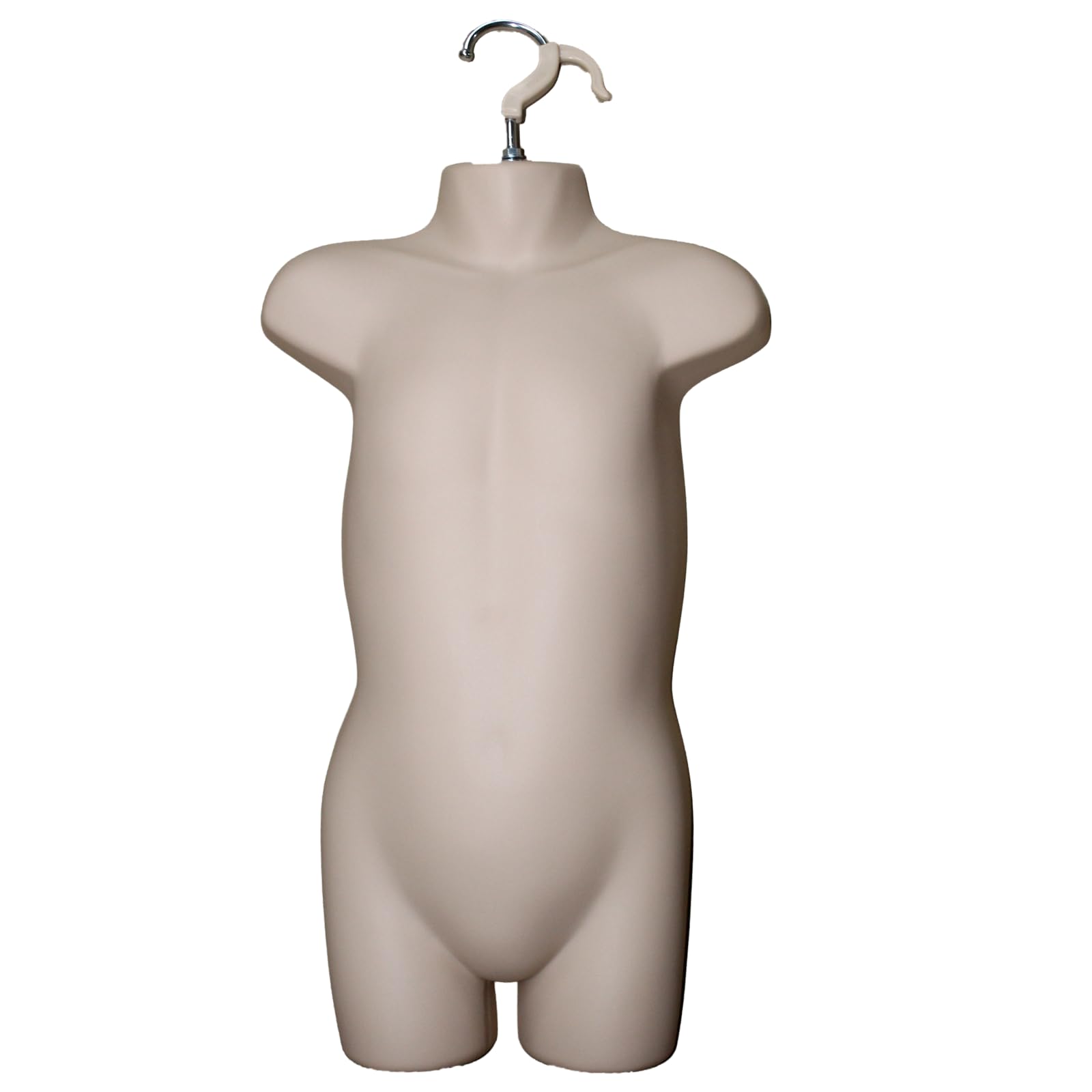 Display Guru Kids/Children’s Hanging Mannequin Half Body Form Bust Shop Display (Tanned)
