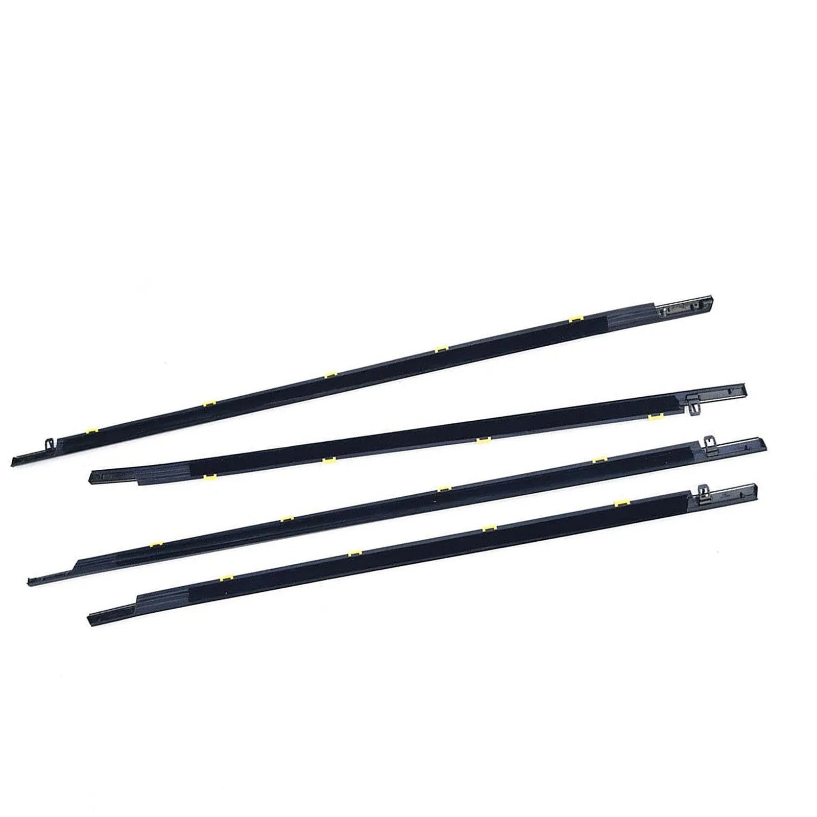 Ysdsls For 2017-2022 Car Window Weatherstrip Side Door Glass Weather Strip Moulding Trim For Crv 2007-2022