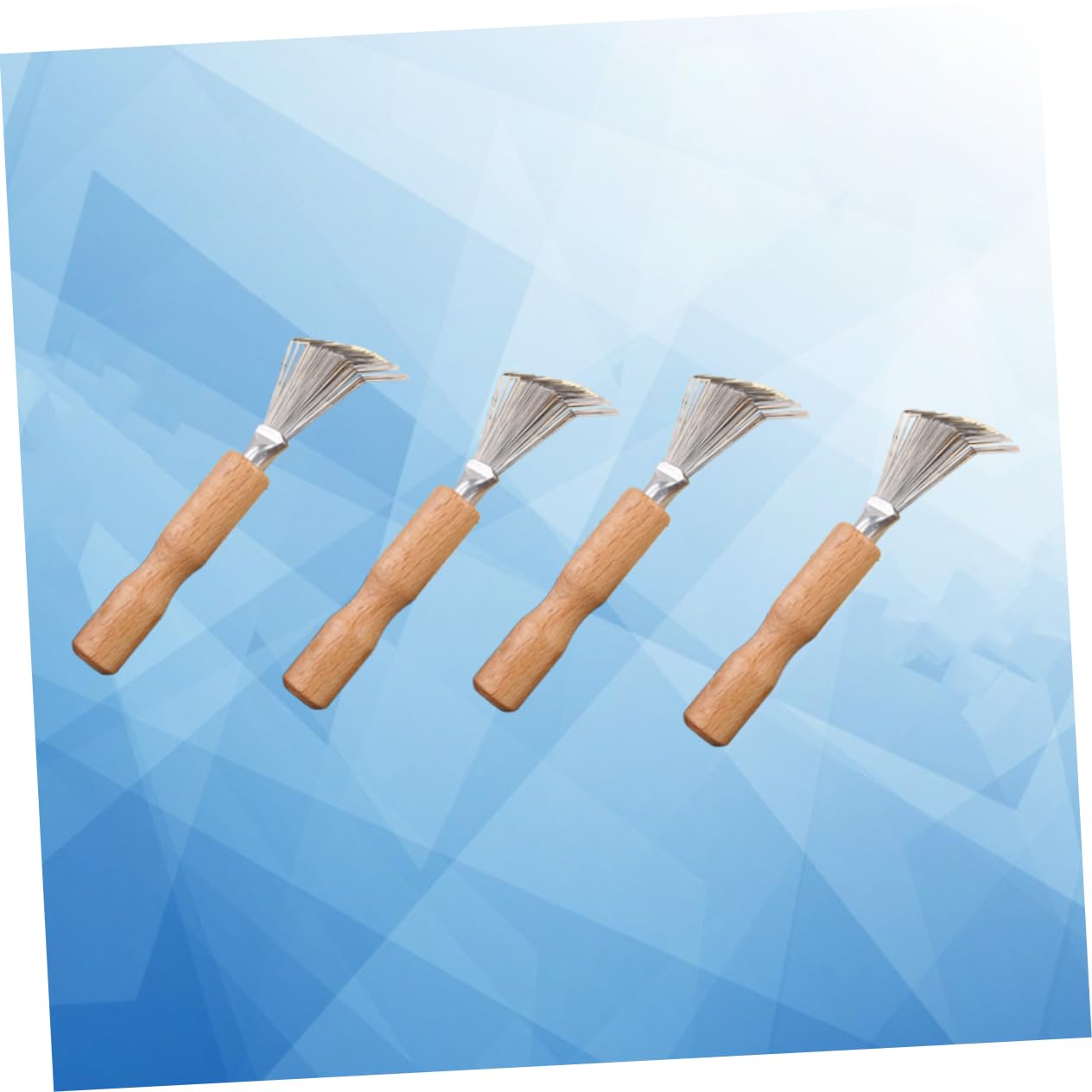 Healvian 12stücke Holzgriff Haarschneider-krallenreiniger Effektives Reinigungstool Für Haarbürsten Ergonomisches Design Für Heim Und Salongebrauch Robust Und Langlebig Einfache