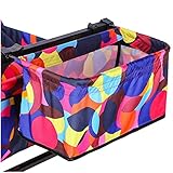 Tamao del producto: 45*20*20cm / 17.7*7.9*7.9 pulgadas, jardn al aire libre Beach Wagon Tail Pocket se adapta a la mayora de los vagones plegables que tienen un marco de metal