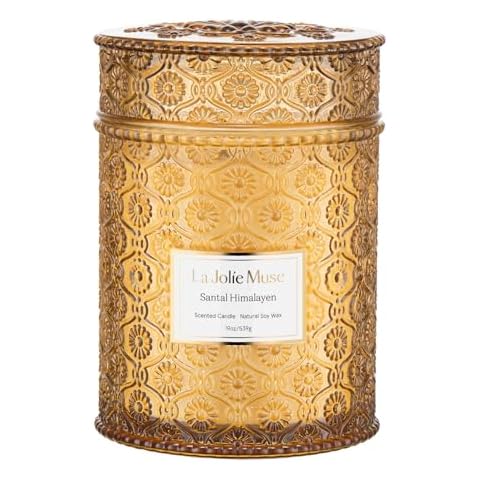 LA Jolie Muse Santal Himalayen Soy Candle Cover