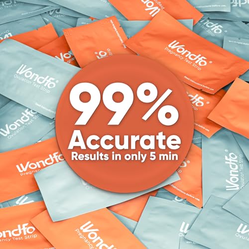 Image of Wondfo 100 Ovulation Test Strips and 20 Pregnancy Test Strips Kit