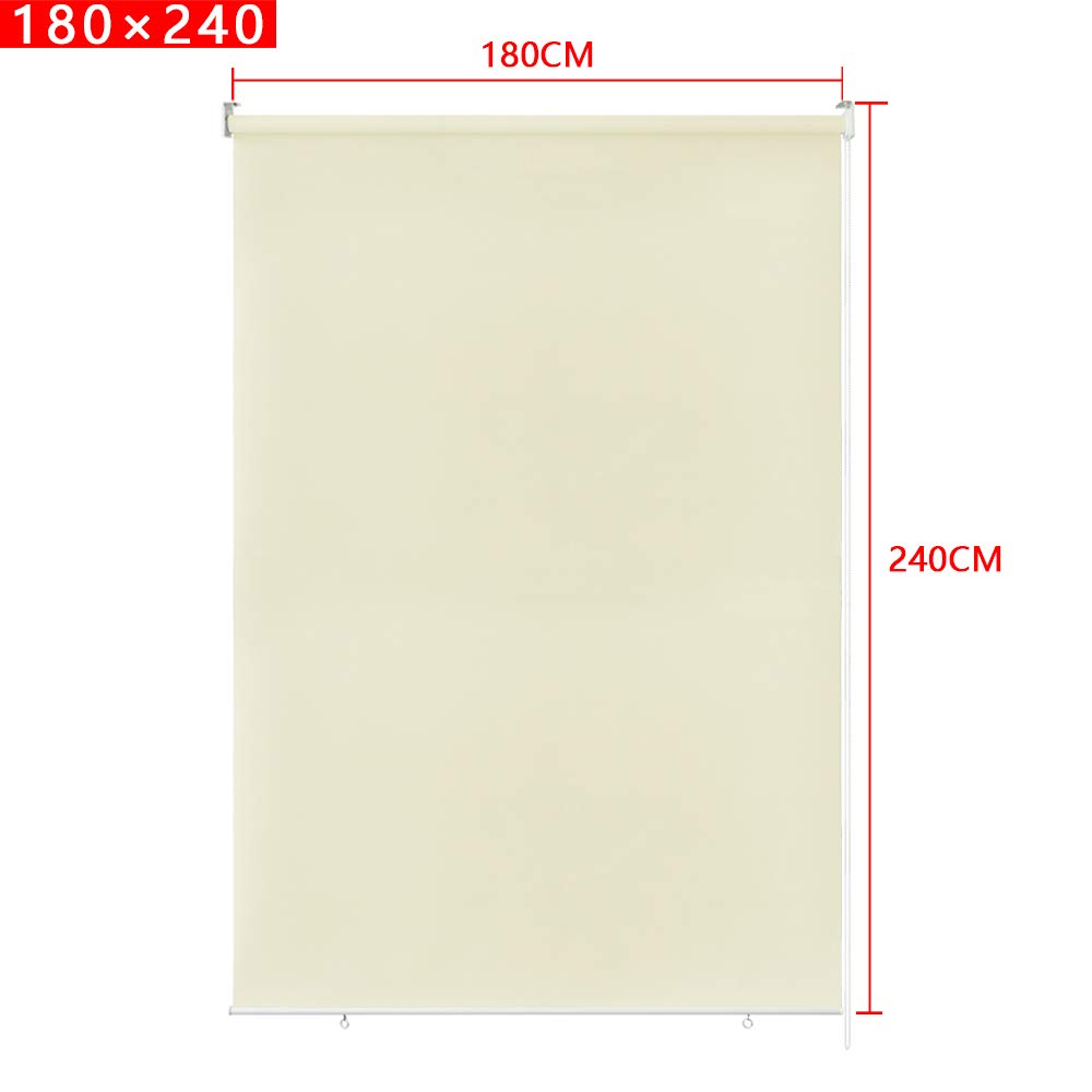ACXIN Tenda verticale da 180 x 240 cm, protezione visiva, per balcone, terrazza, giardino, protezione solare, protezione dal vento, resistente agli agenti atmosferici