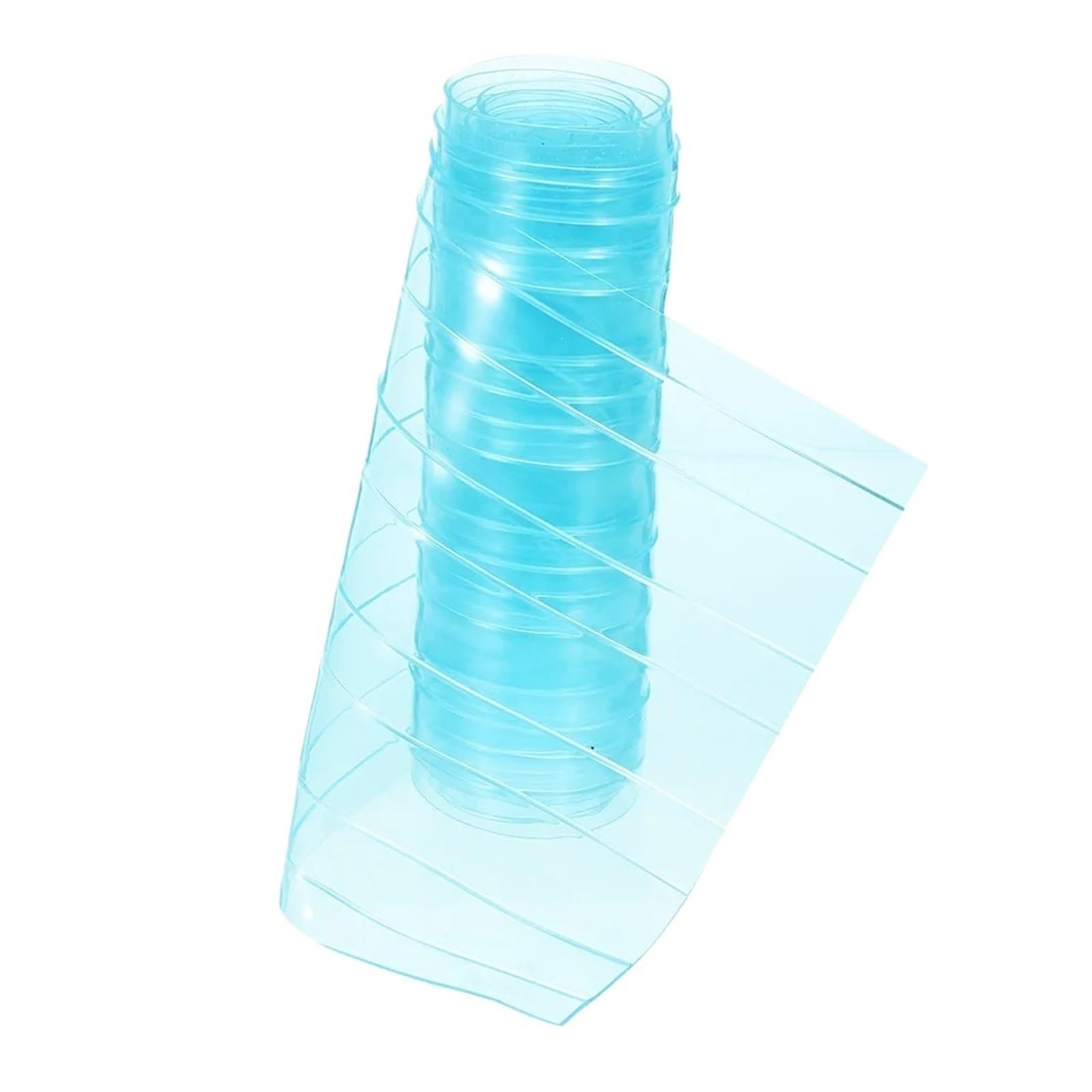 Clear PVC Door Strip Curtain Clear PVC Doggy Door Flap Replacement Pet Doorway Curtain Scratch Resistant Drape for Home Patio Plastic Strip