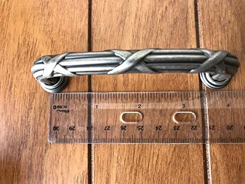 Napa Pull Bin Cup Handle Antique Pewter 3.75" (96mm) Betweeen Screw Holes New