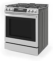 Vista 2 de Midea MGS30S2AST 6.1 Cf / 30 Gas Range Convection Wi-fi