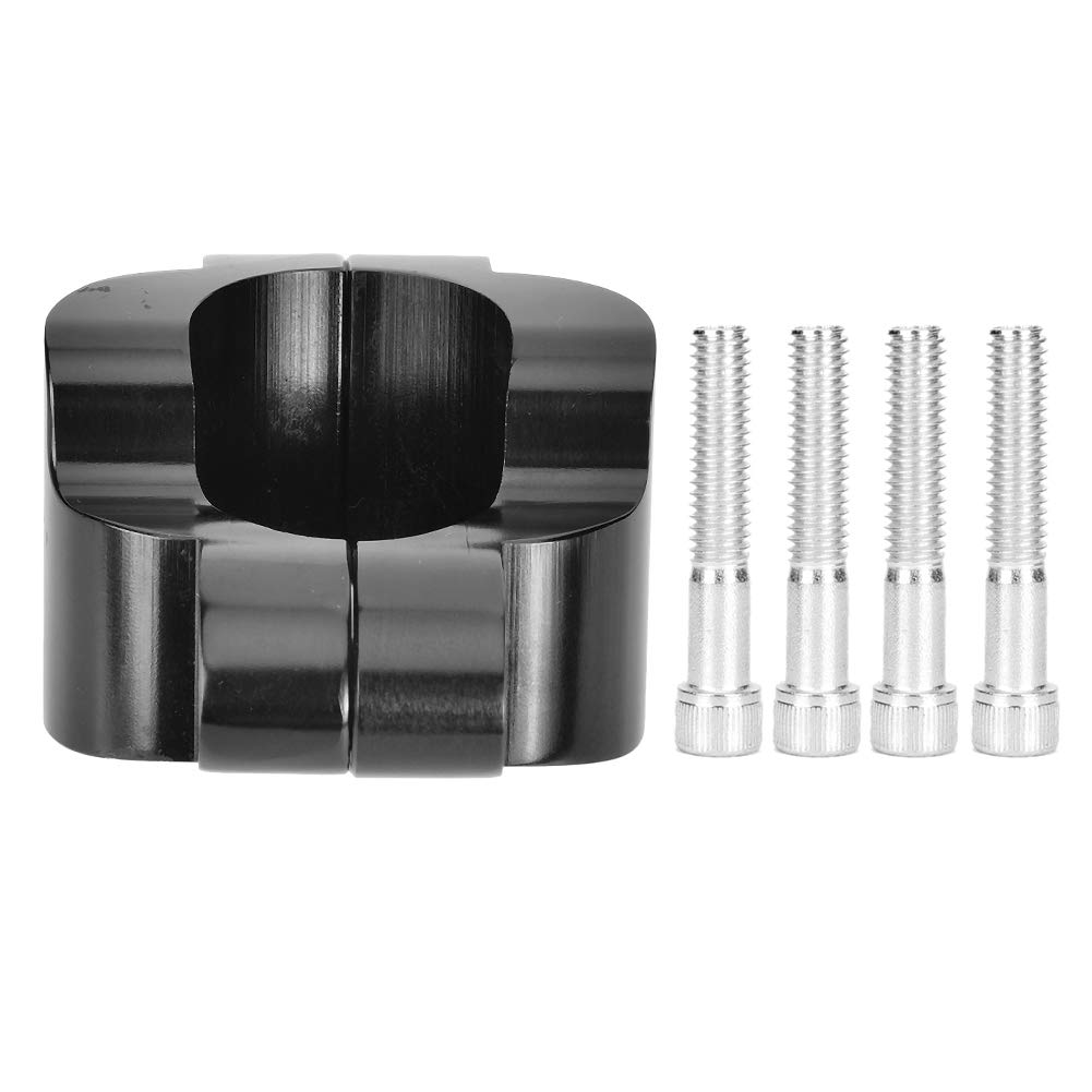 Rehausseur de Guidon Moto, Adaptateur Hauteur en Aluminium Noir, pour Forty Eight XL1200X 2010-2020, Conduite Confortable, Maniabilité Améliorée