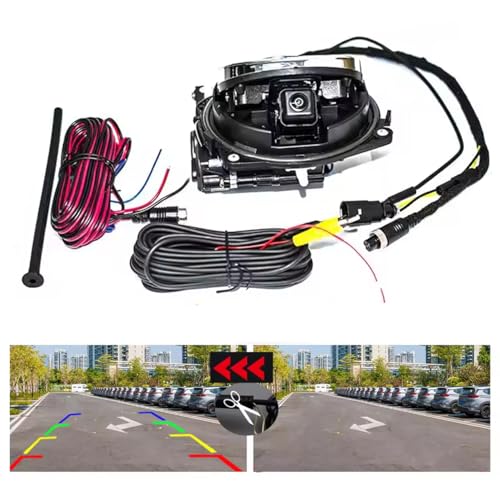 Car Flipping Rearview Camera Compatible with Passat B8 B6 B7 Golf MK7 MK5 MK6 Reverse Parking HD Camera by DUOMAICN - Used condition - Image 2