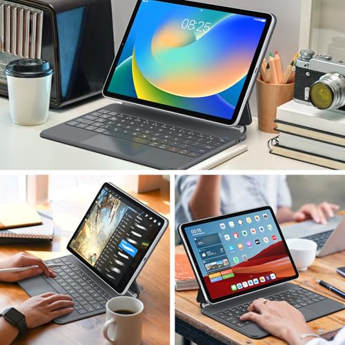 Runelk Keyboard Case For Ipad 10Th Generation 2022 – Magic-Style Magnetic Keyboard Case With Multi-Touch Trackpad Compatible With Ipad 10.9 Inch 10Th Gen thumb #7