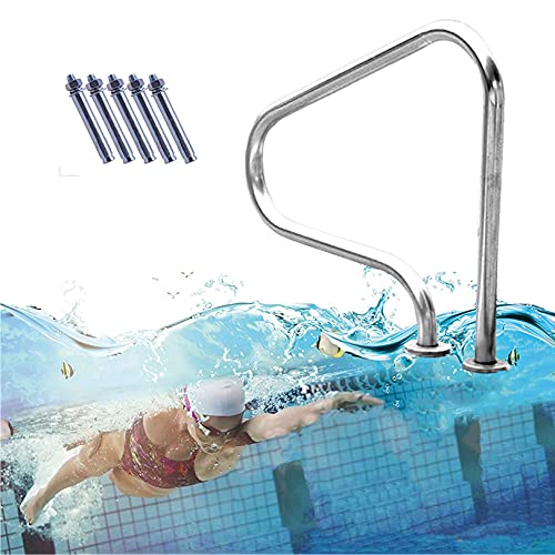 Manija de seguridad para piscina de acero inoxidable 304 miniatura 1