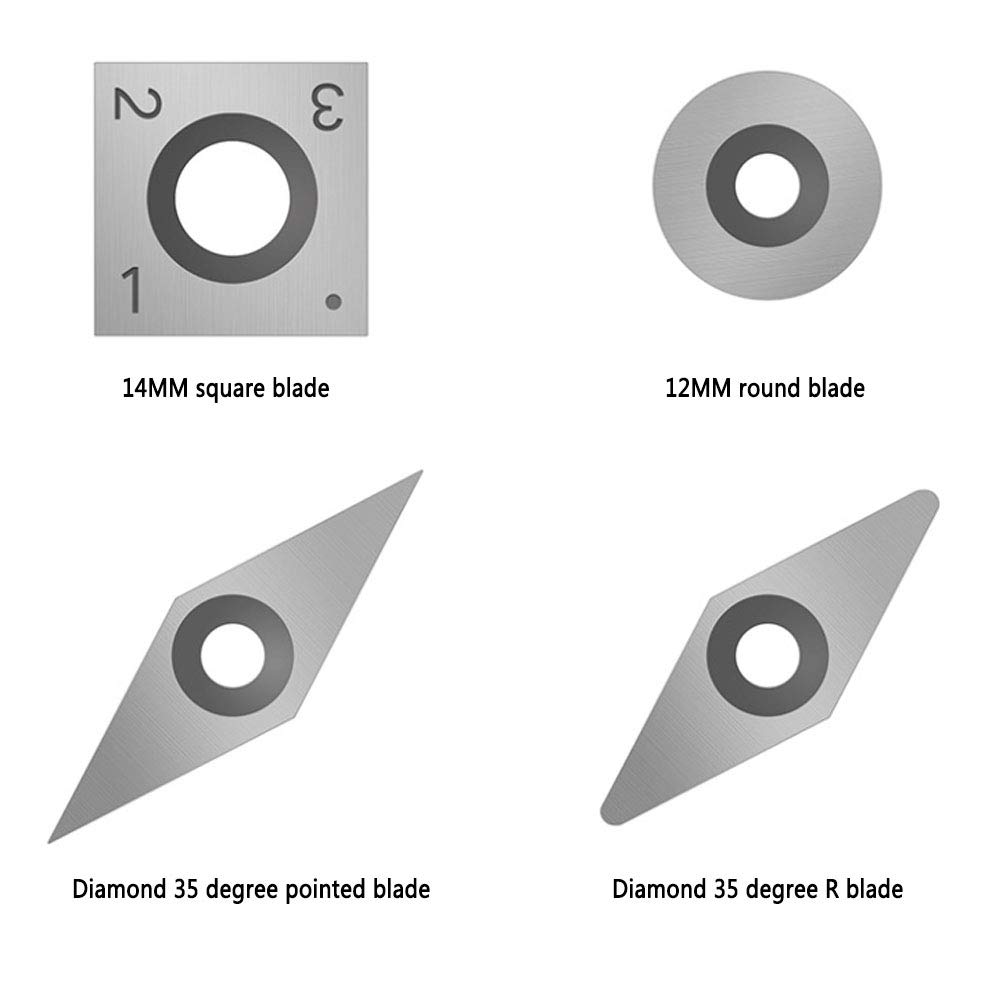 Set Di 10 Glanze Indicizzabile Tornio Strumento Inserti SNMG090308 Per - Foto 9