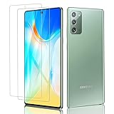 [Perfekte Passform für Samsung Galaxy Note 20] Die Displayschutzfolie des gehärteten Films beträgt bis zu 99.9%, was die ursprüngliche Klarheit des Mobiltelefons widerspiegeln und die authentischsten Farben bringen kann. Die Helligkeit und Sättigung der Farben sind wie immer.