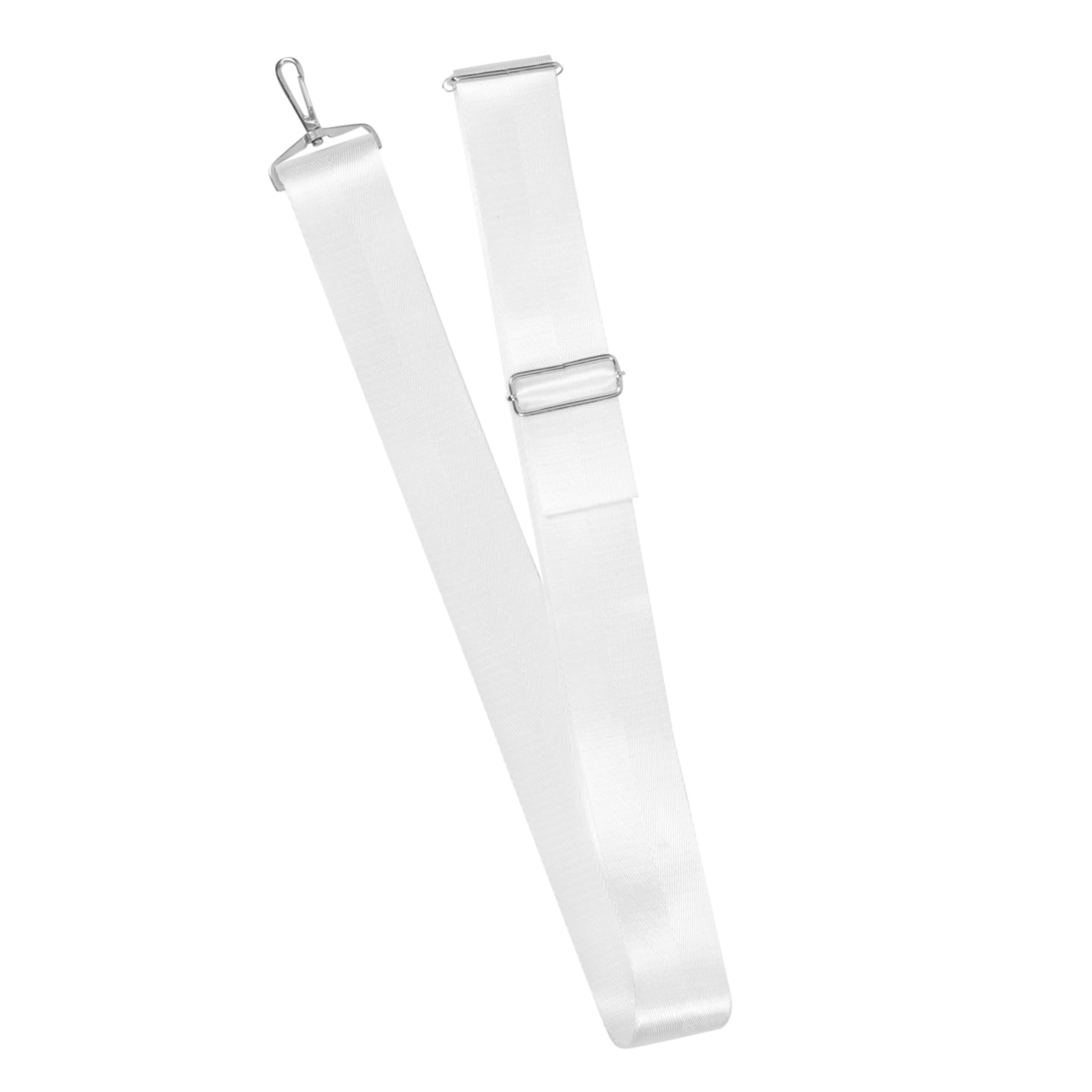 Toyvian Praktischer Tennisnetzgurt Höhenverstellbar Tennisnetzgurte Tennisnetz Mittelseil Tennis Mittelnetzgurt Tennisnetzzubehör Tragbarer Tennisnetzgurt Weißes Nylon