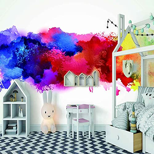 Papier Peint Canevas 3D Auto-adhésif pour Rénover Facilement un Mur de Salon Abîmé - 3