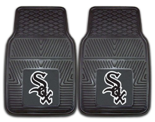 Chicago White Sox Heavy Duty 2-Piece Vinyl Car Mats 18